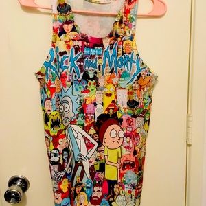 Rick and Morty tank top